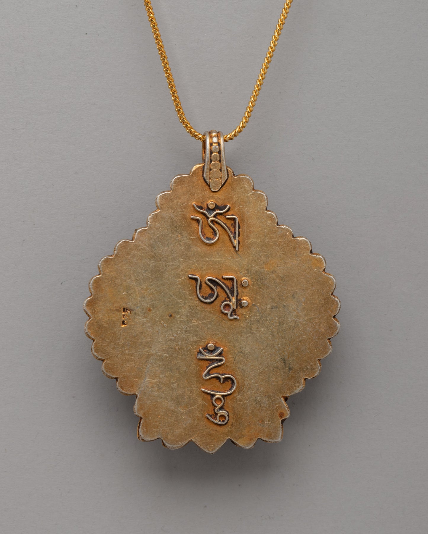 Handicraft Buddhist Filigree Locket | Meditation & Spiritual Wear