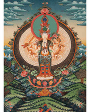 1000 Armed Chengrezig Art