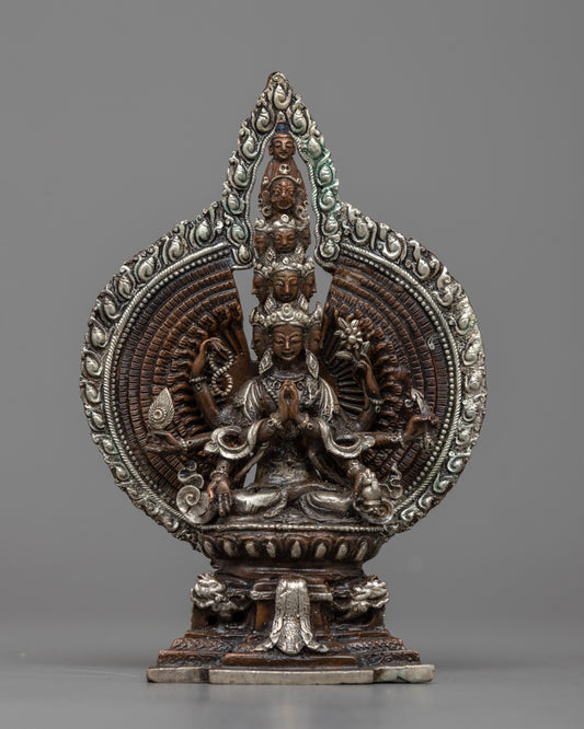 Machine Made 1000 Armed Avalokiteshvara Statue