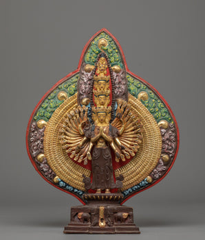 Nepalese Thousand Armed Chenrezig Statue