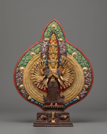 Nepalese Thousand Armed Chenrezig Statue