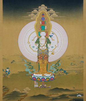 1000 Armed Chenresig Commission Thangka