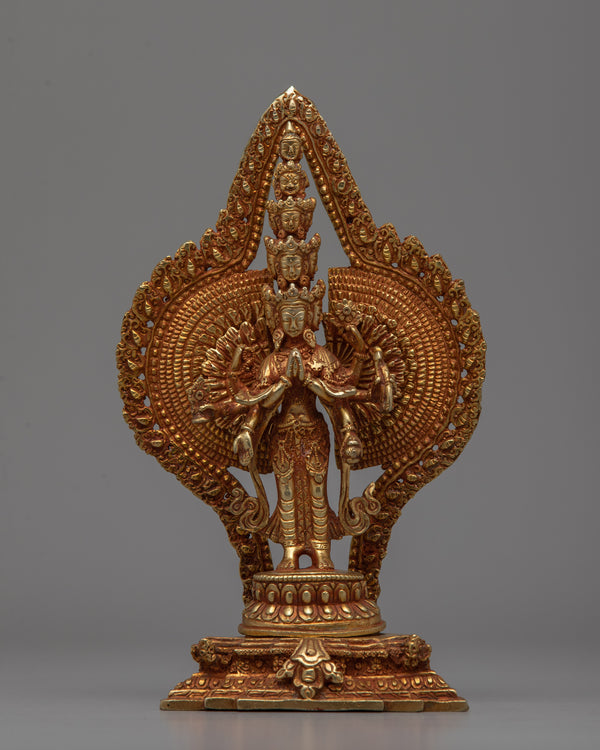 1000 arm chenrezig sadhana Statue 