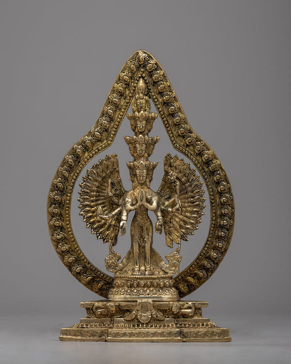 1000 Armed Chenrezig Bodhisattva Statue