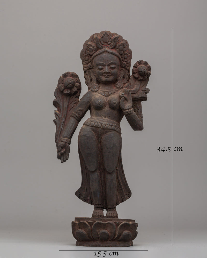 Green Tara Buddhist Deity Statue | Embrace Compassion and Enlightenment