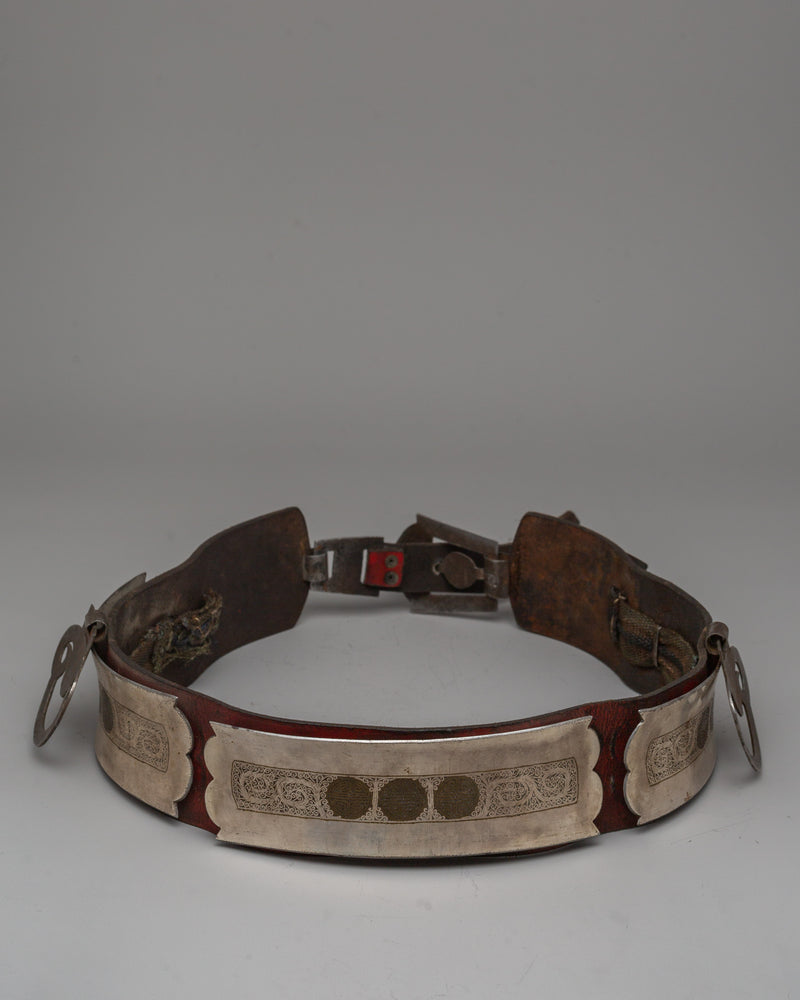 Tibetan Belt | Perfect for Buddhist Rituals or As a Collector’s Item