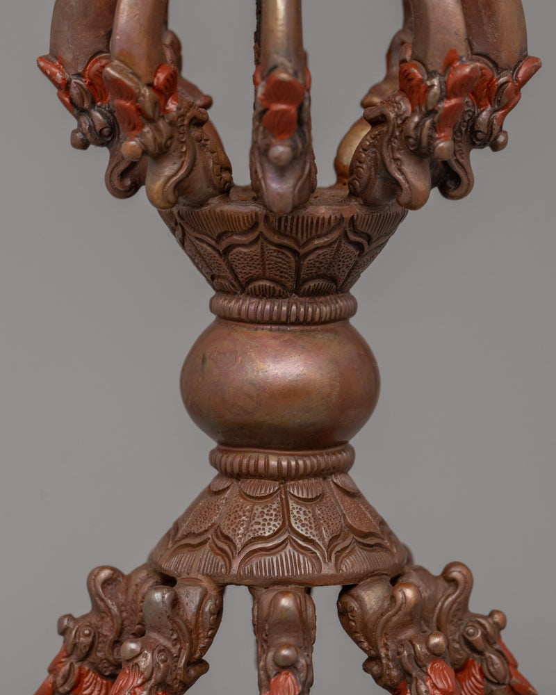 Tibetan Buddhist Ritual Tool | A Symbol of Strength and Balance