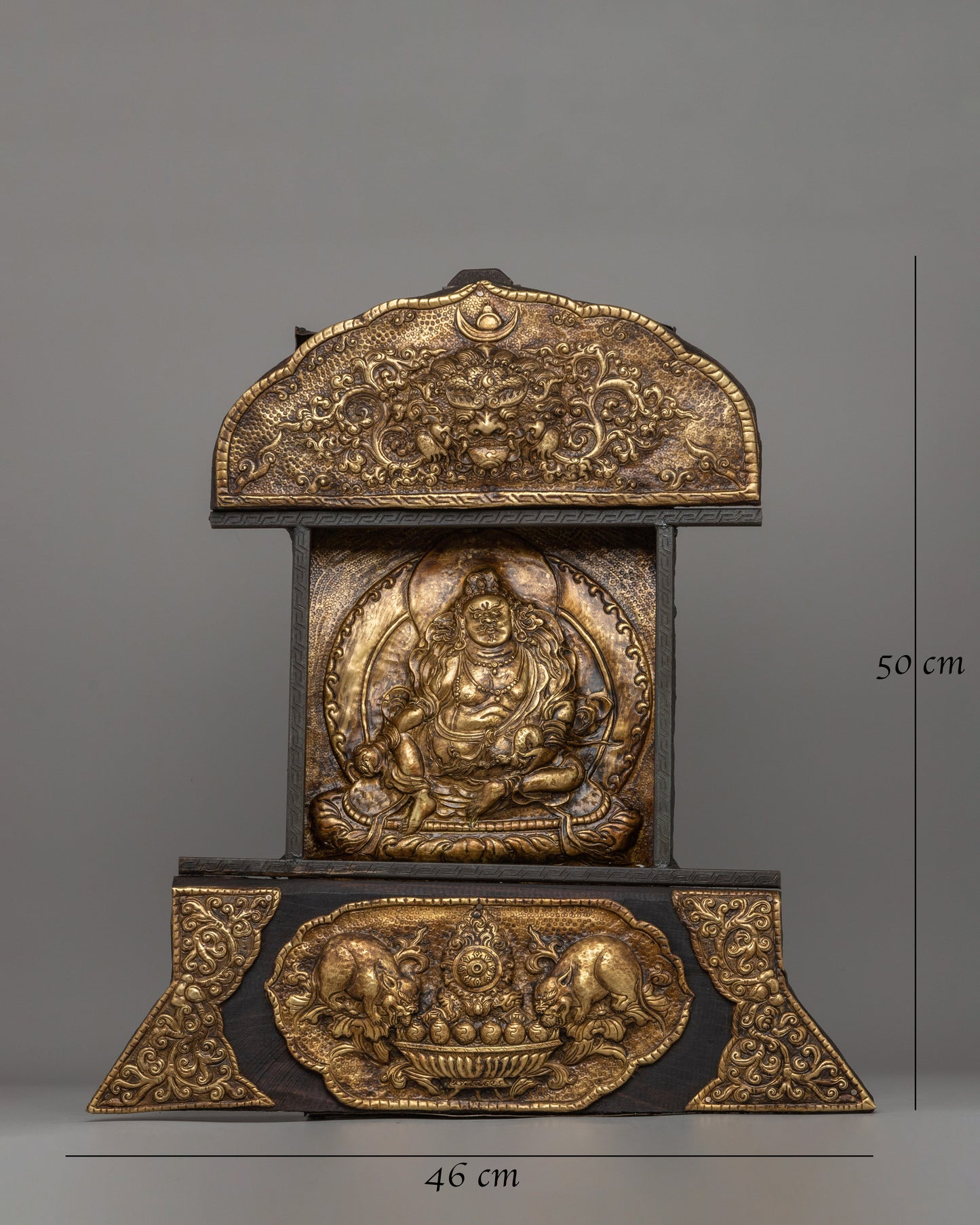 Kuber Statue Tibetan Wealth Deity | Perfect for Altars and Spiritual Spaces