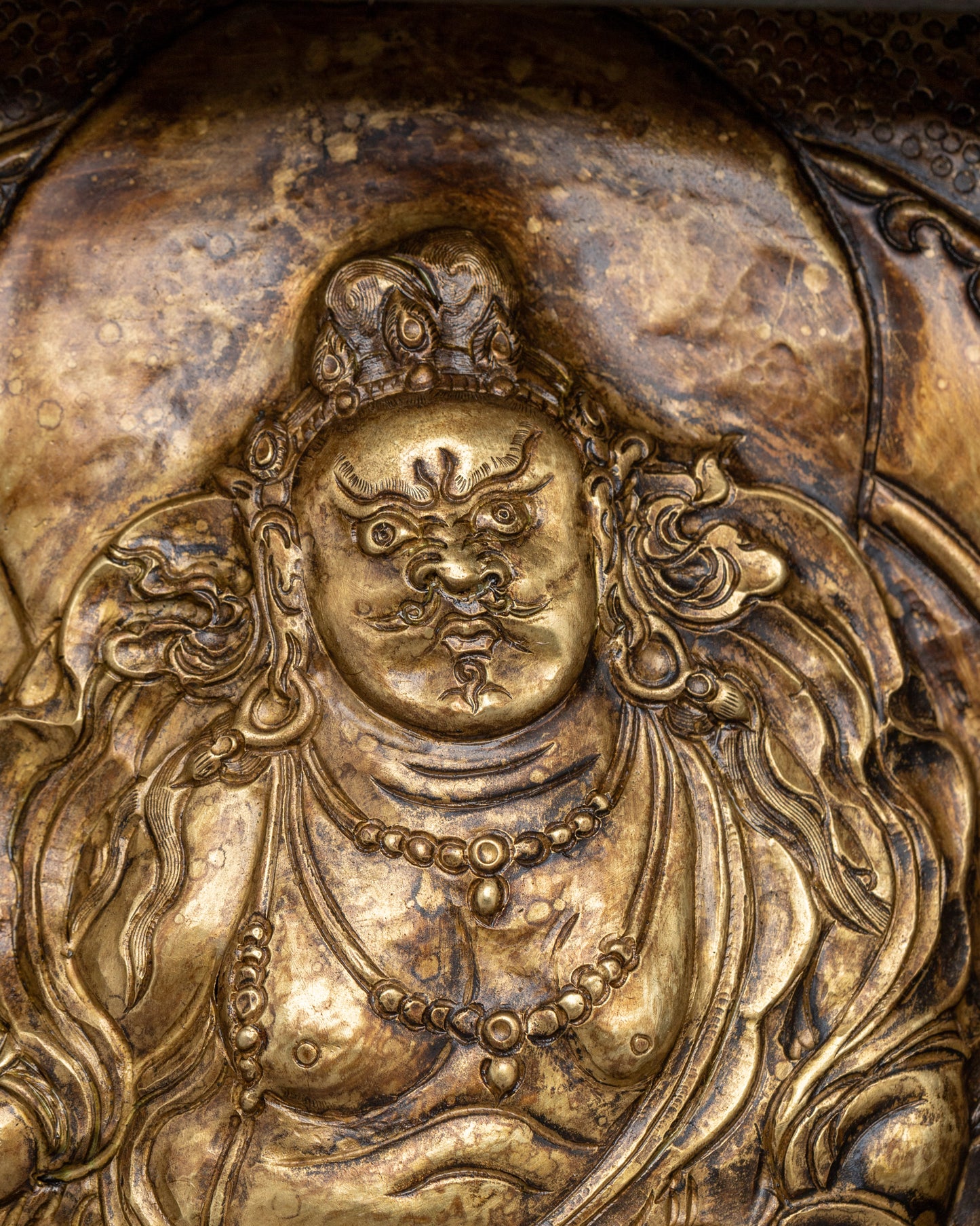 Kuber Statue Tibetan Wealth Deity | Perfect for Altars and Spiritual Spaces