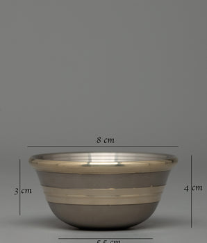 Set of Seven Tibetan Offering Bowls | Sacred Ritual Essentials