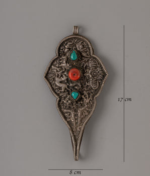 Tibetan Belt Ornament (Lochab) | A Sacred Adornment of Artistry and Tradition