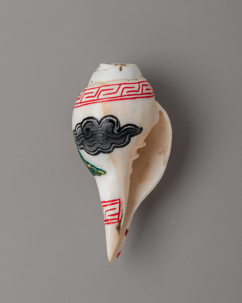 8 Auspicious Symbols Shankha Conch Shell | Symbols for Rituals and Spiritual Practices