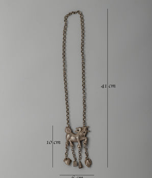 Hand-carved Tibetan Lion Locket Necklace | A Spiritual Masterpiece