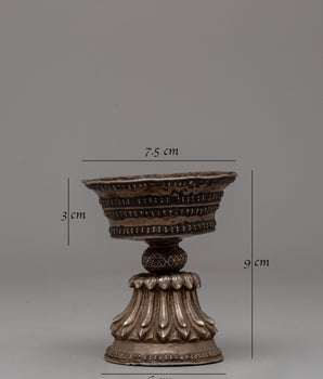 Light Offering Lamp | Perfect for Meditation and Spiritual Rituals