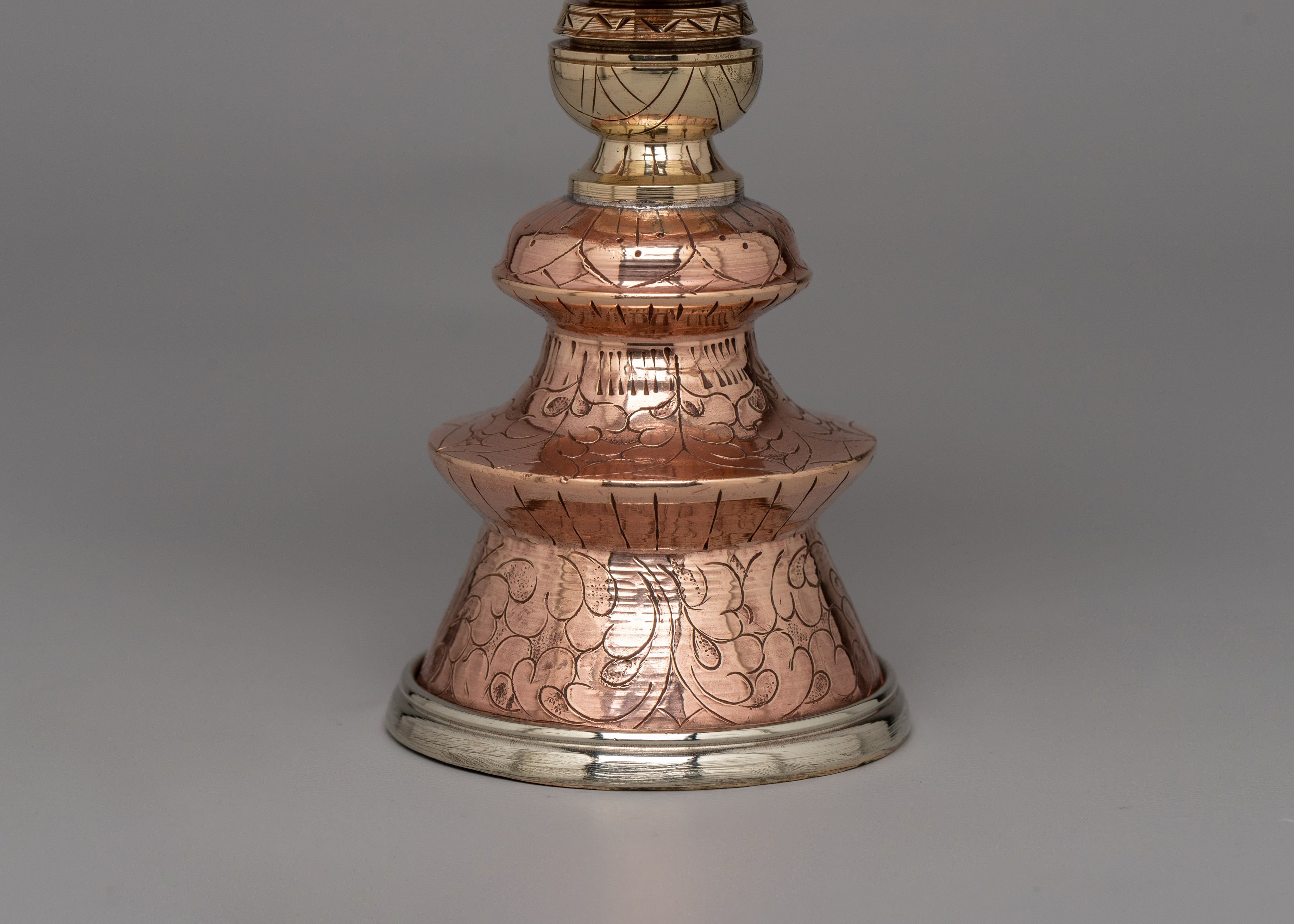 Himalayan Buddhist Altar Butter Lamp | Sacred Tibetan Offering