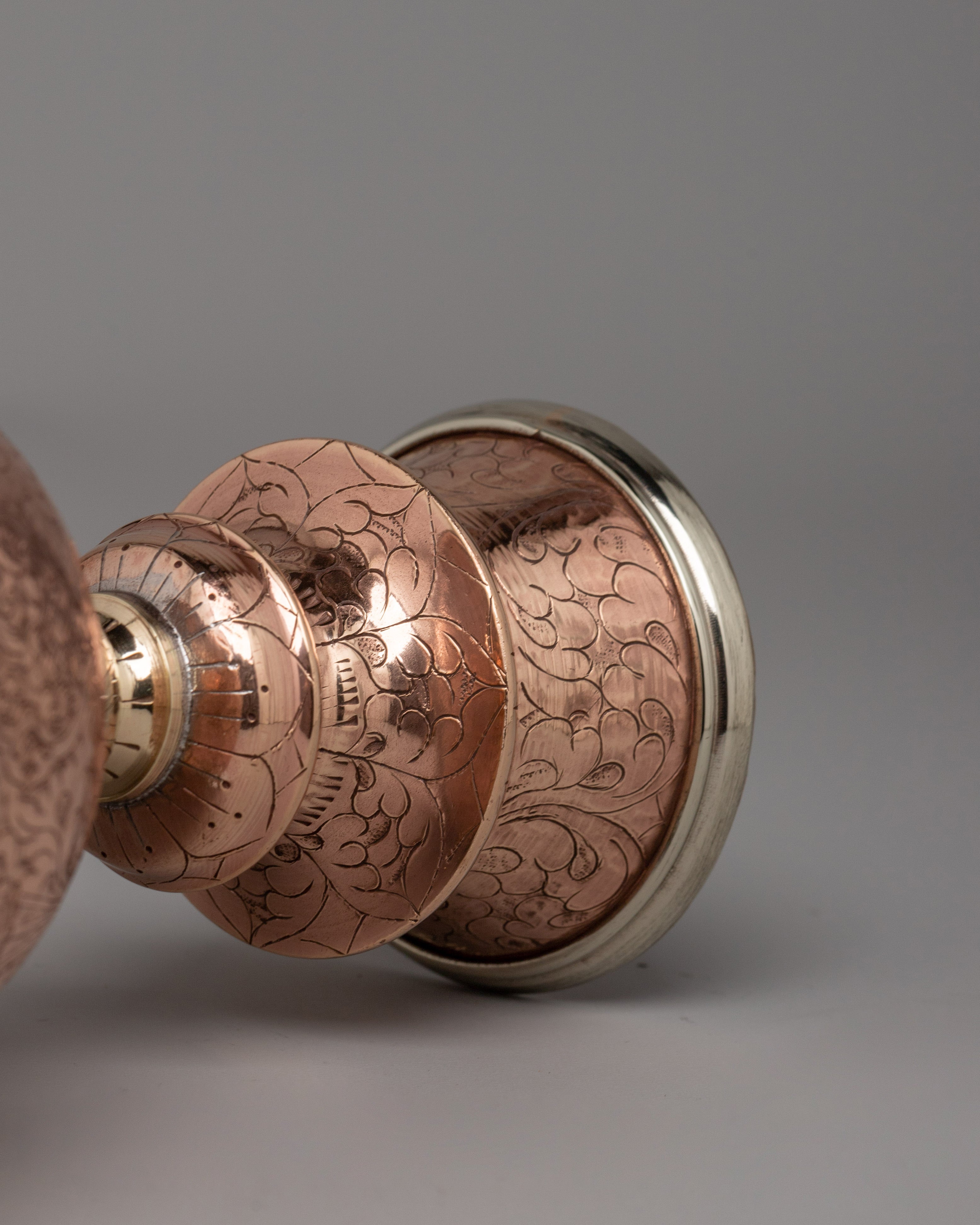 Himalayan Buddhist Altar Butter Lamp | Sacred Tibetan Offering