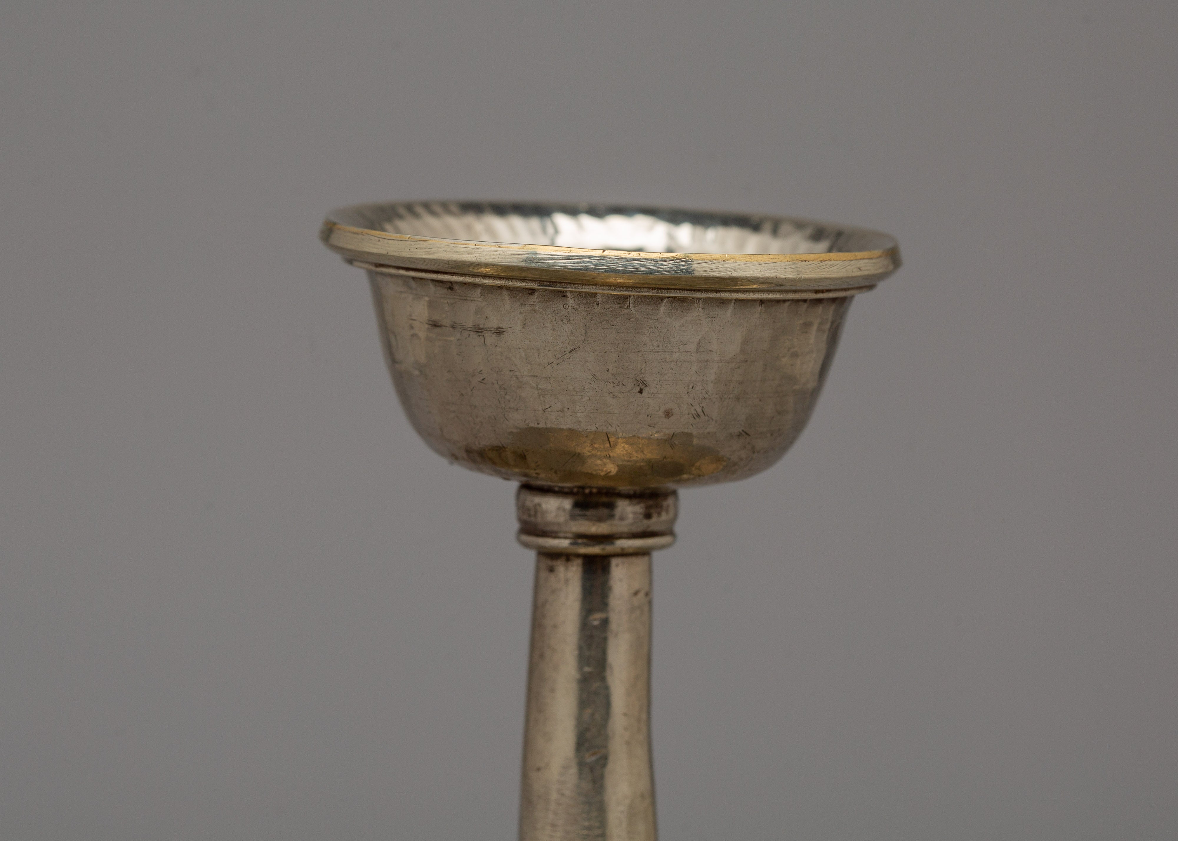 Traditional Tibetan Serkyem Set | Brass Altar Offering Bowl