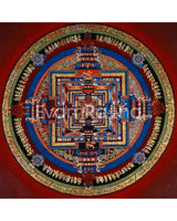 The Kalachakra Mandala Thangka
