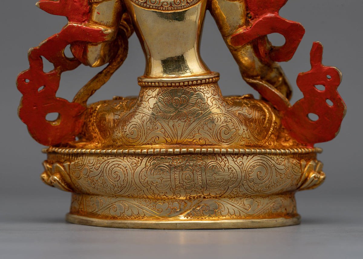 White Tara Bodhisattva with Seven Eyes | Goddess of Eternal Health and Compassion