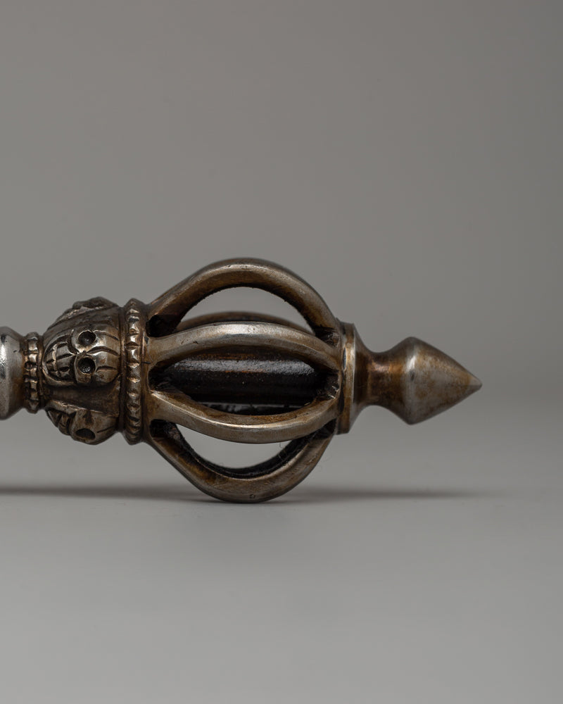 Handcrafted Iron Body Vajra | Tibetan Ritual Tool for Meditation