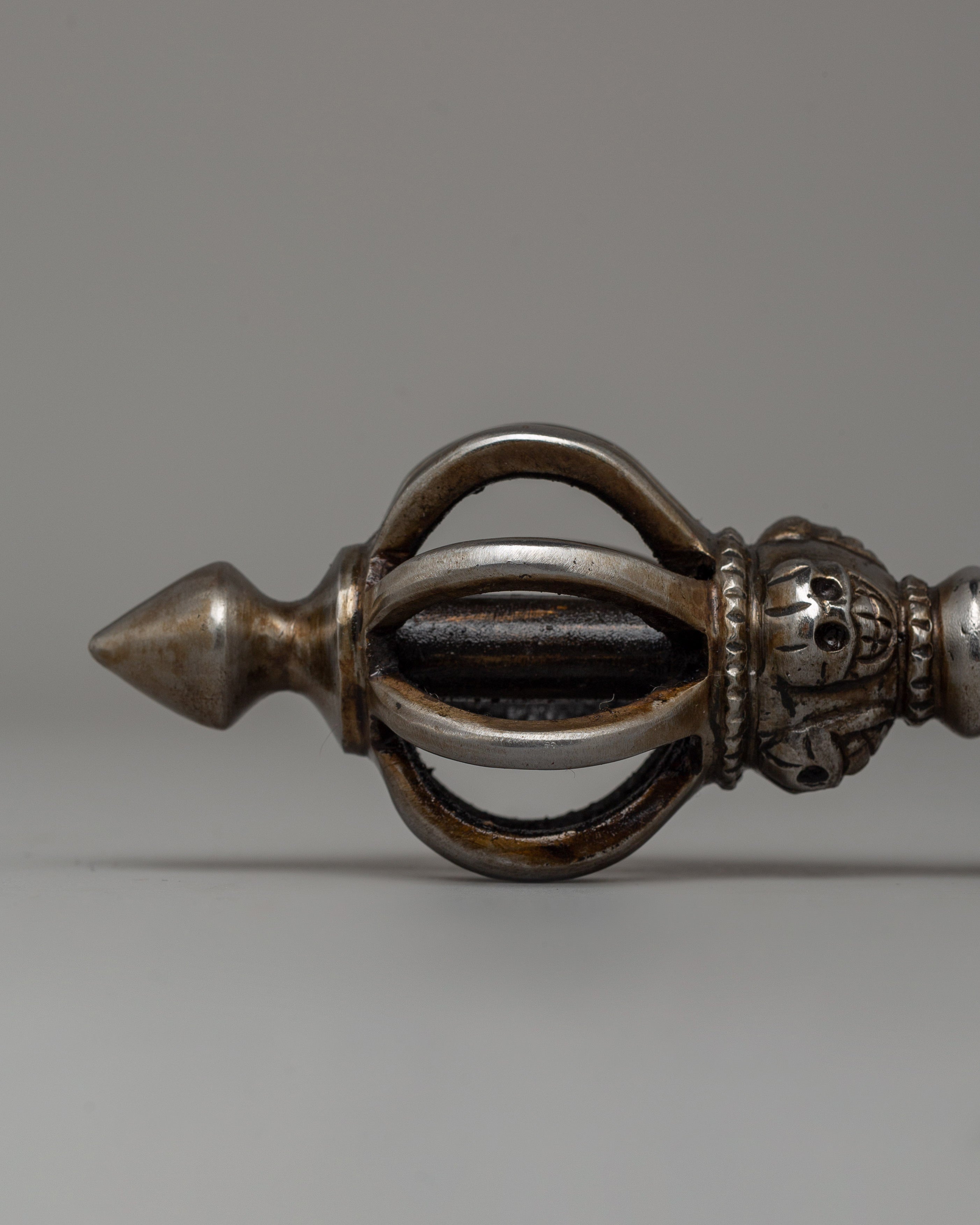Handcrafted Iron Body Vajra | Tibetan Ritual Tool for Meditation