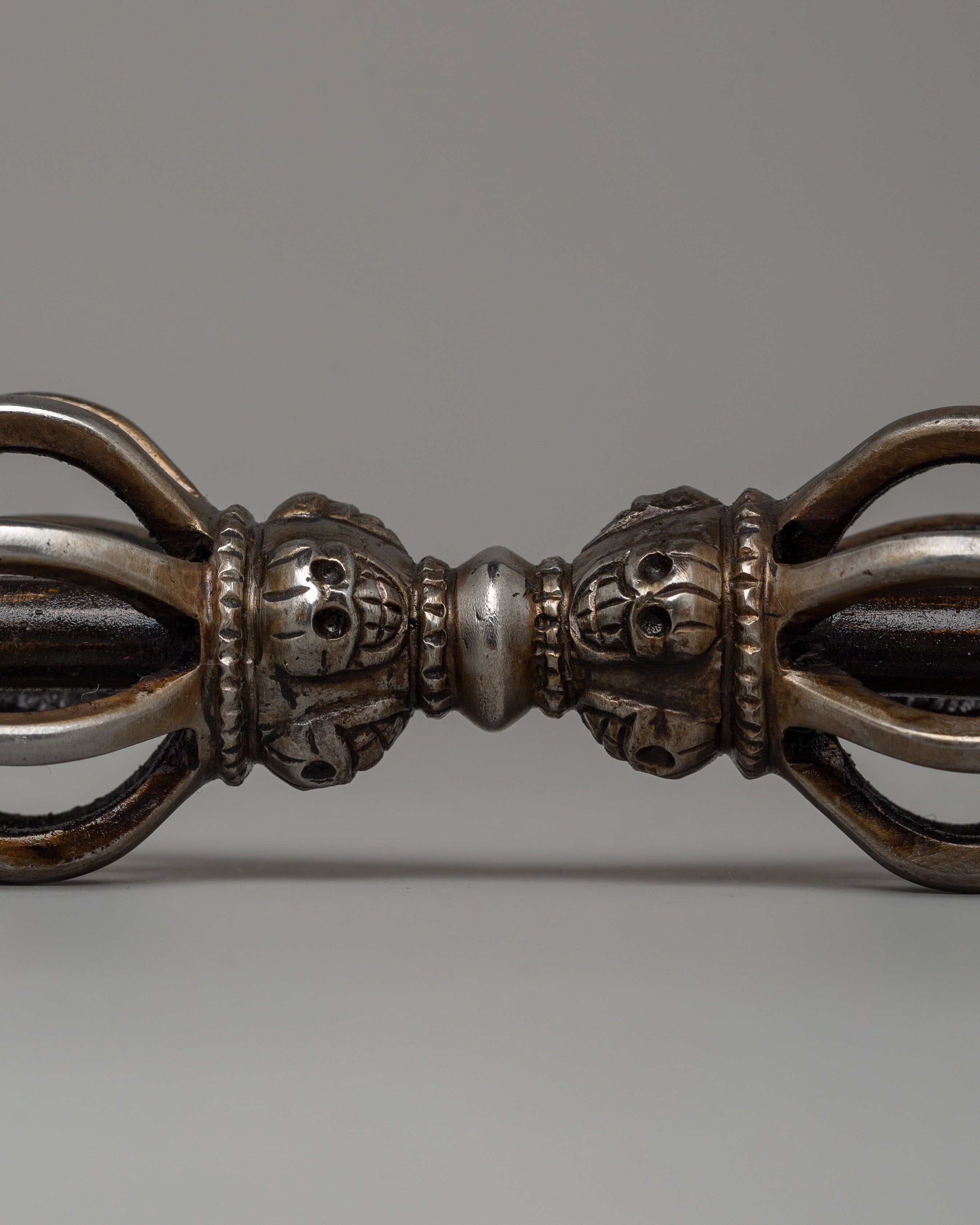 Handcrafted Iron Body Vajra | Tibetan Ritual Tool for Meditation