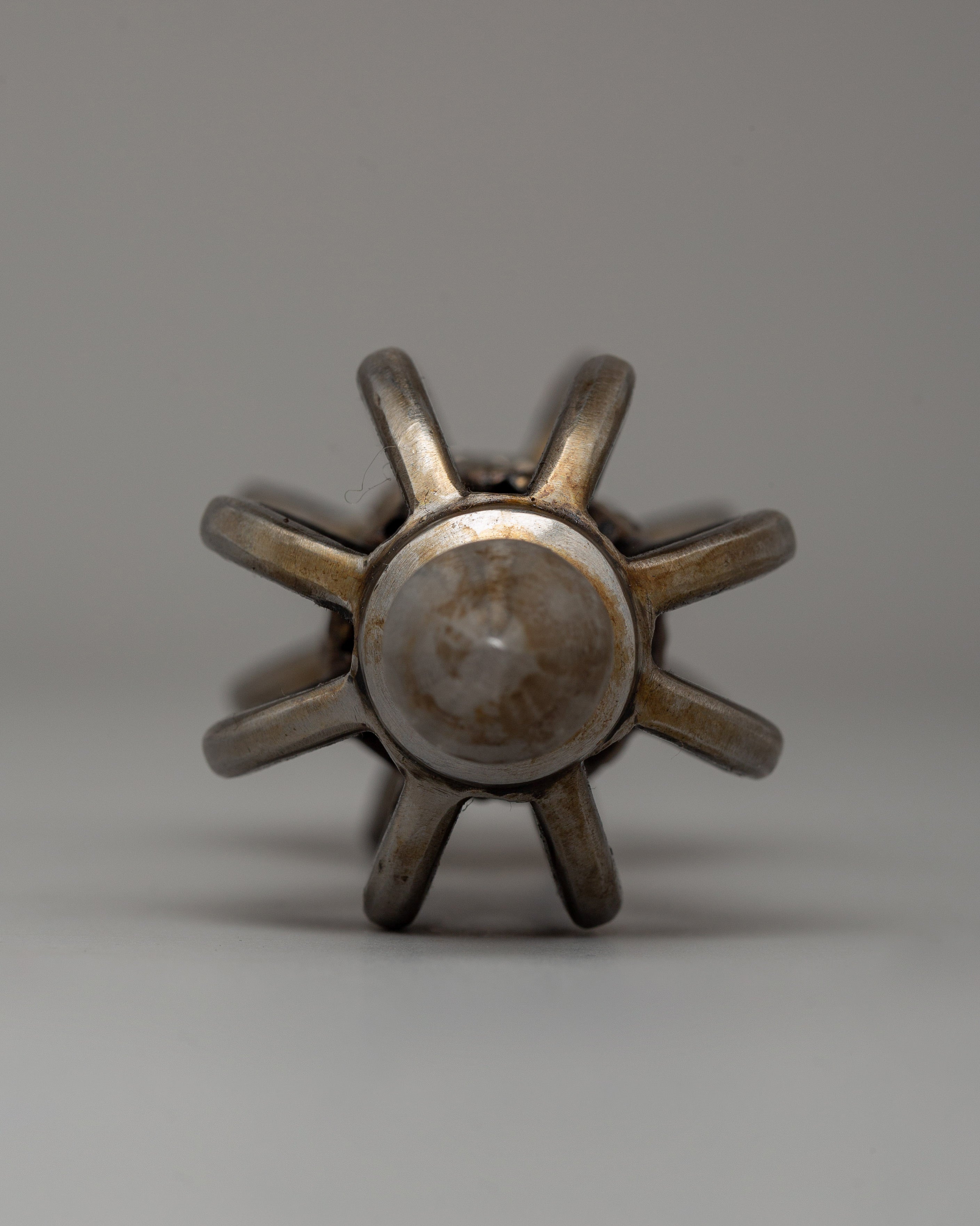 Handcrafted Iron Body Vajra | Tibetan Ritual Tool for Meditation