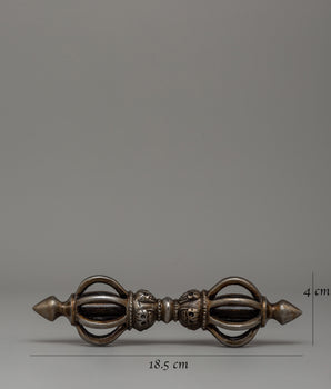 Handcrafted Iron Body Vajra | Tibetan Ritual Tool for Meditation