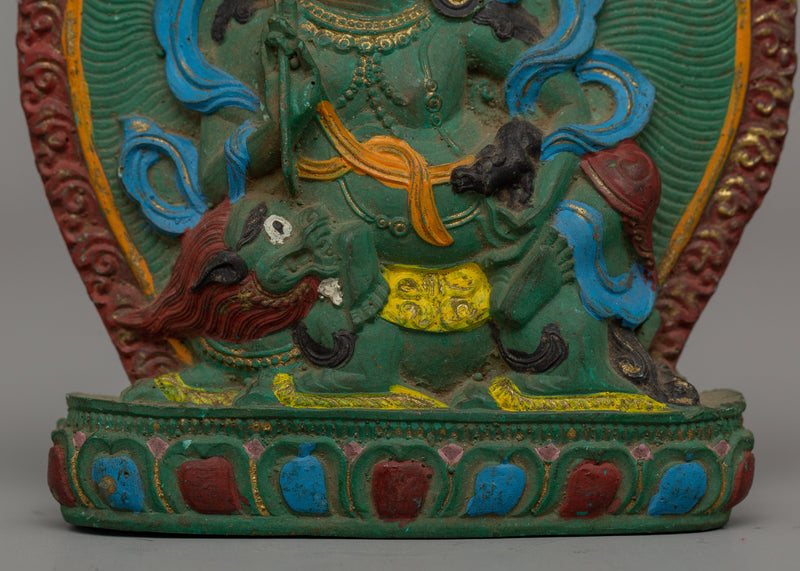 Buddhist Deity Namtoshe Statue | Guardian of Wealth and Protection