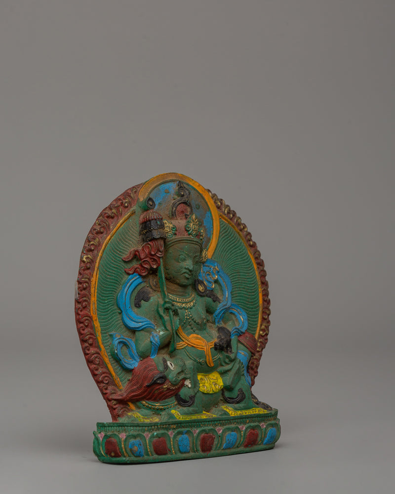 Buddhist Deity Namtoshe Statue | Guardian of Wealth and Protection