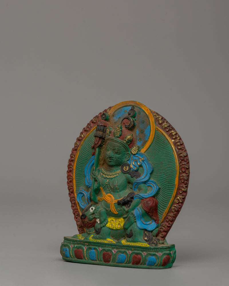 Buddhist Deity Namtoshe Statue | Guardian of Wealth and Protection