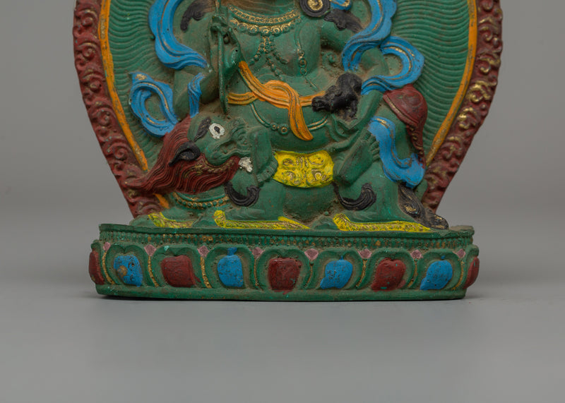 Buddhist Deity Namtoshe Statue | Guardian of Wealth and Protection