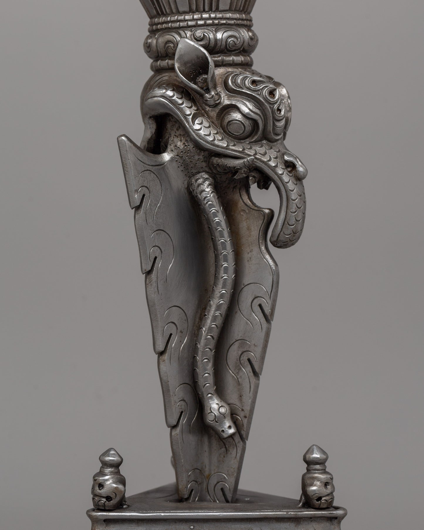 Wrathful Deity Phurba Dagger | Traditional Tool for Rituals and Blessings