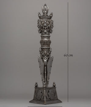 Wrathful Deity Phurba Dagger | Traditional Tool for Rituals and Blessings