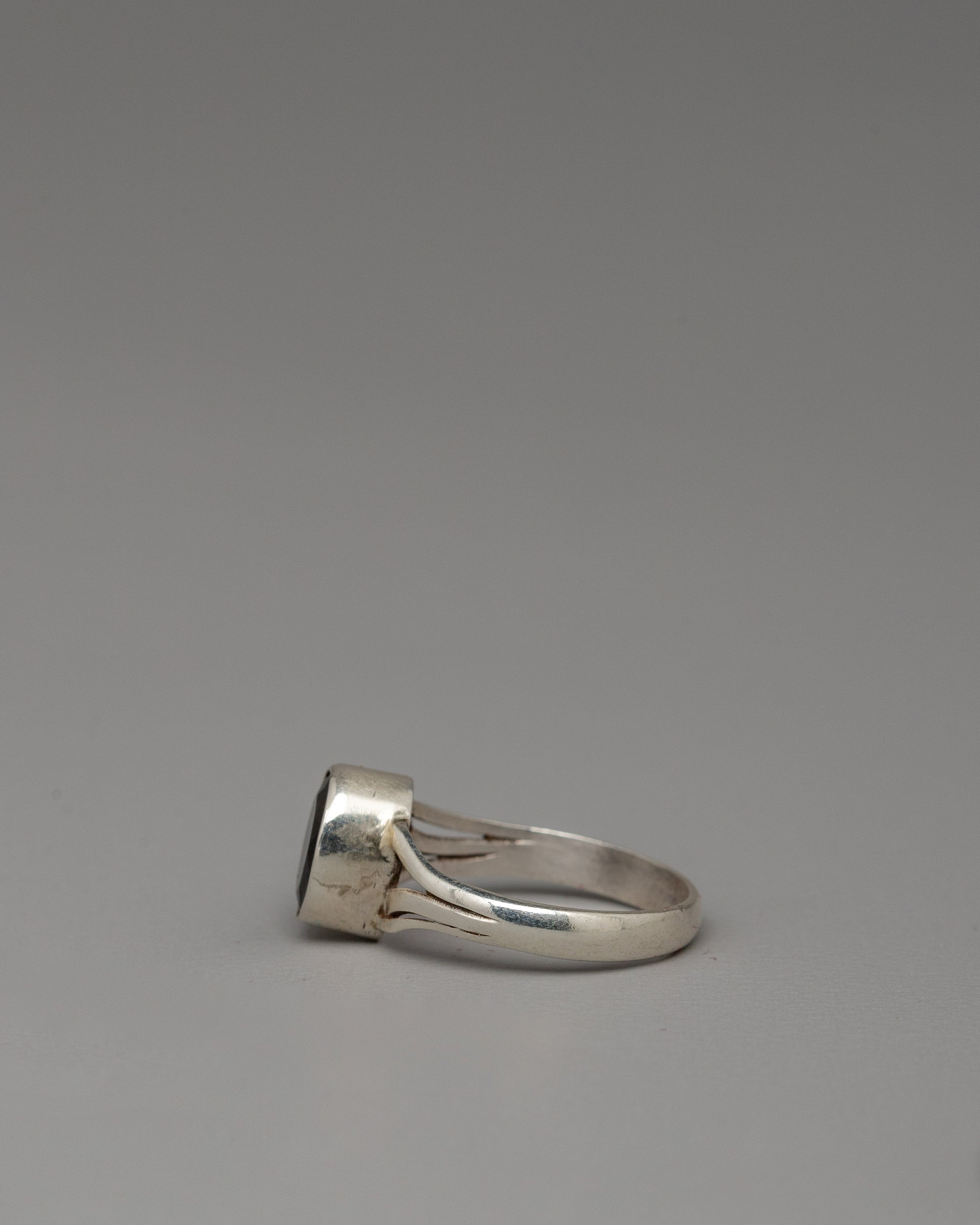 Silver Ring with Artificial Stone | Perfect for Daily Wear & Special Occasions