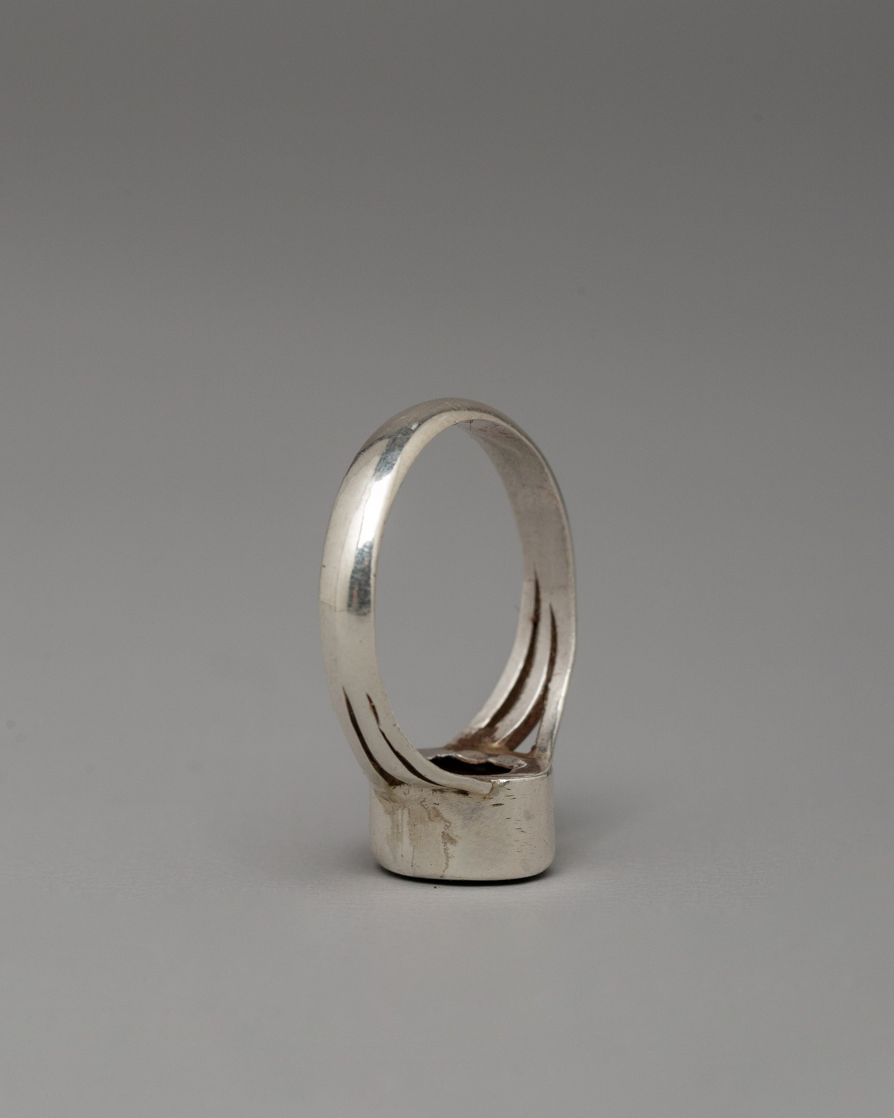 Silver Ring with Artificial Stone | Perfect for Daily Wear & Special Occasions