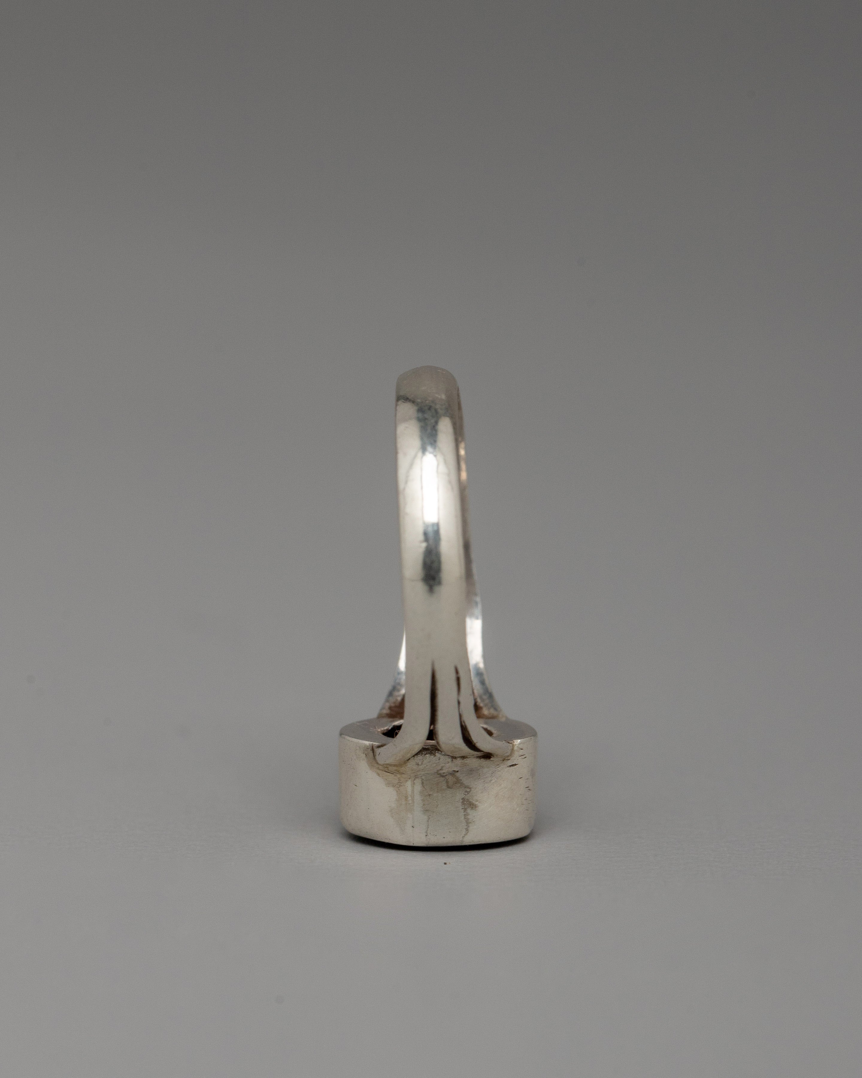 Silver Ring with Artificial Stone | Perfect for Daily Wear & Special Occasions