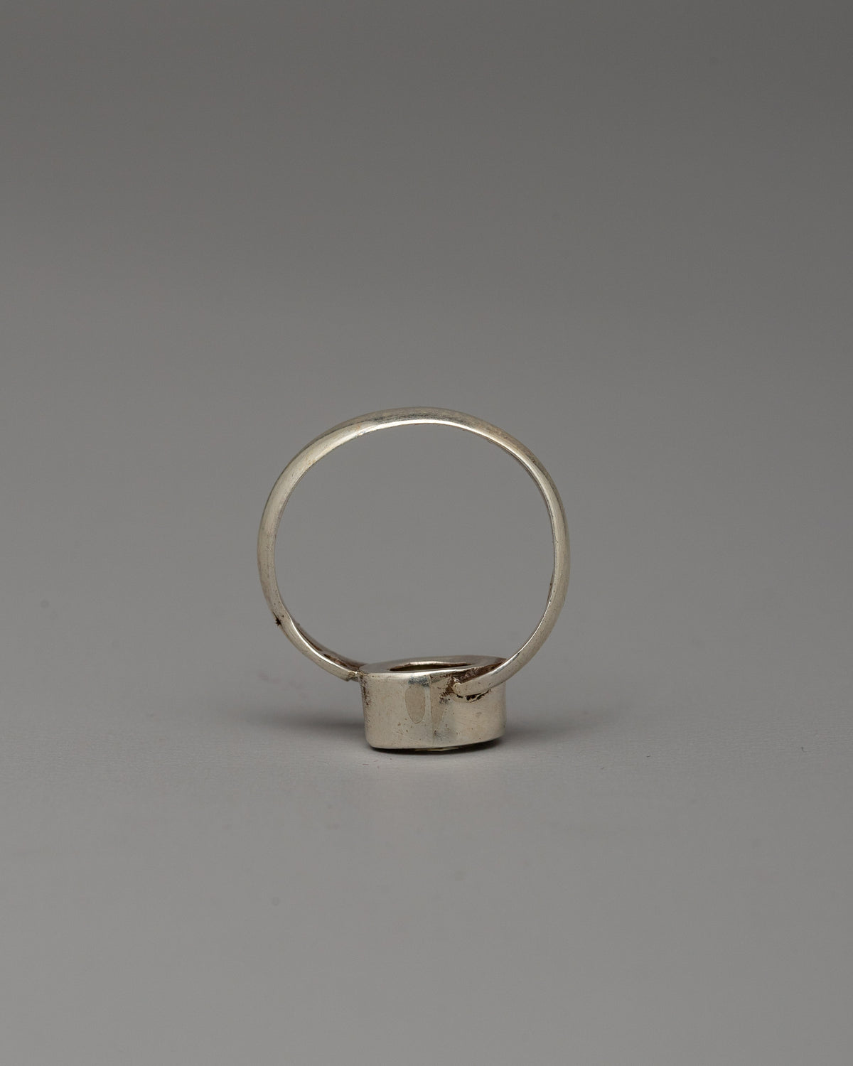 Elegant Gemstone Ring | Silver Stone Setting Jewelry