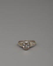 Traditional Gemstone Ring | Silver Stone Setting Jewelry