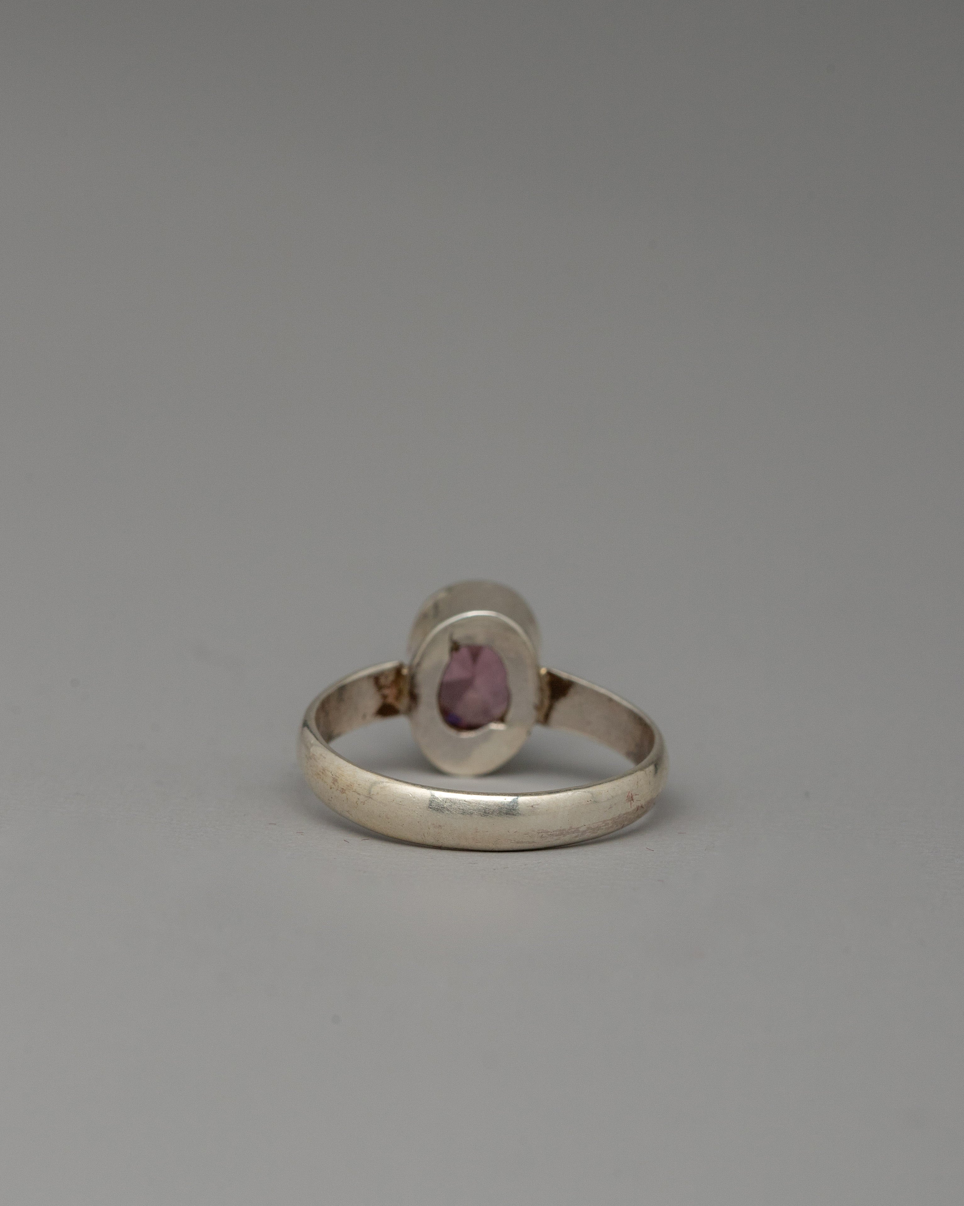 Handmade Gemstone Ring | Silver Stone Setting Jewelry