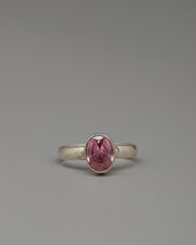Handmade Gemstone Ring | Silver Stone Setting Jewelry