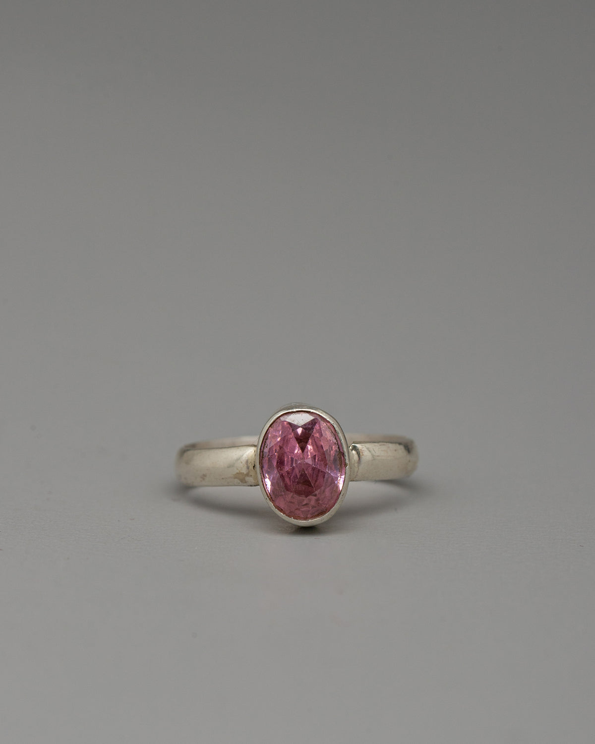 Handmade Gemstone Ring | Silver Stone Setting Jewelry