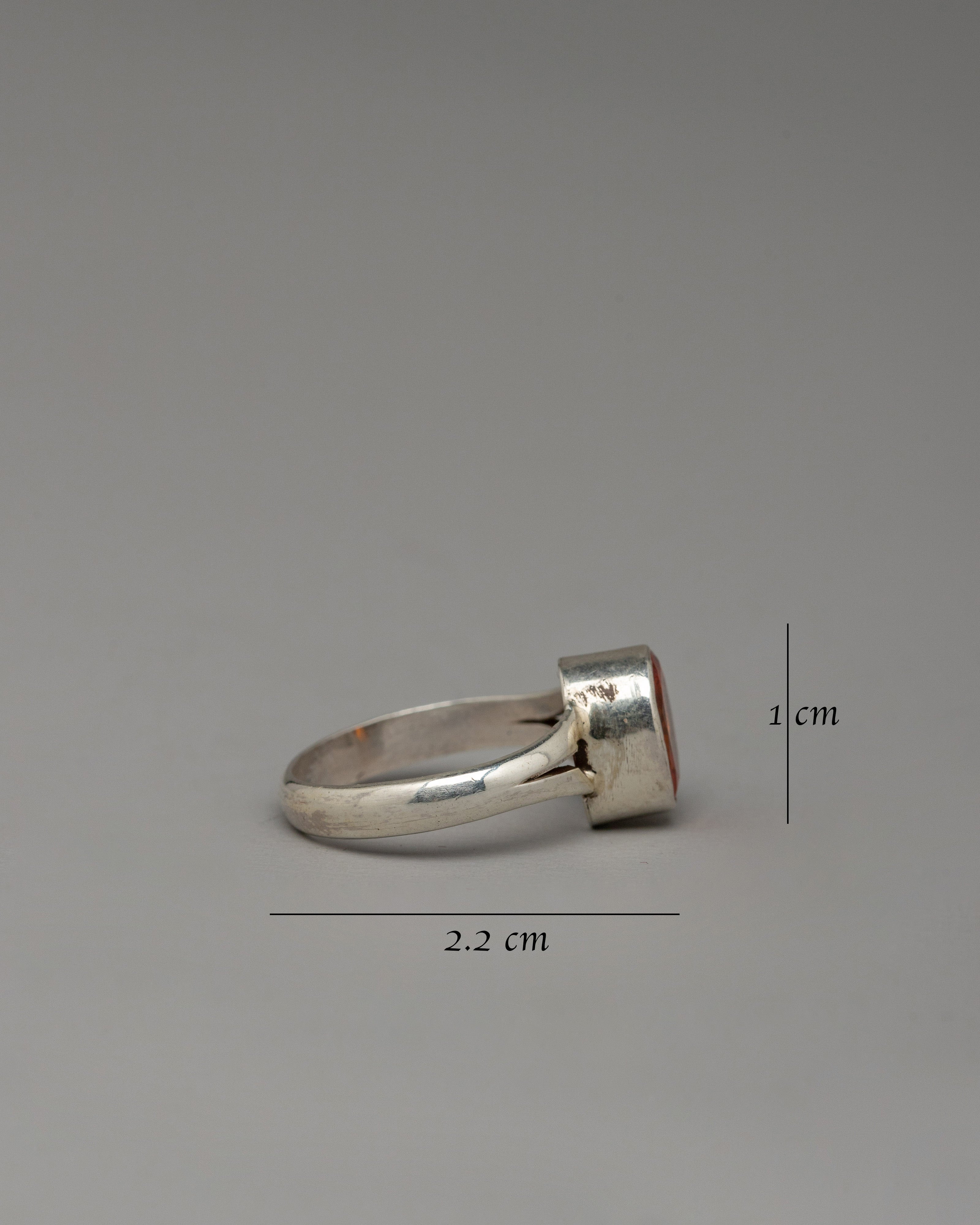 Sacred Tibetan Ring | Traditional Spiritual Jewelry
