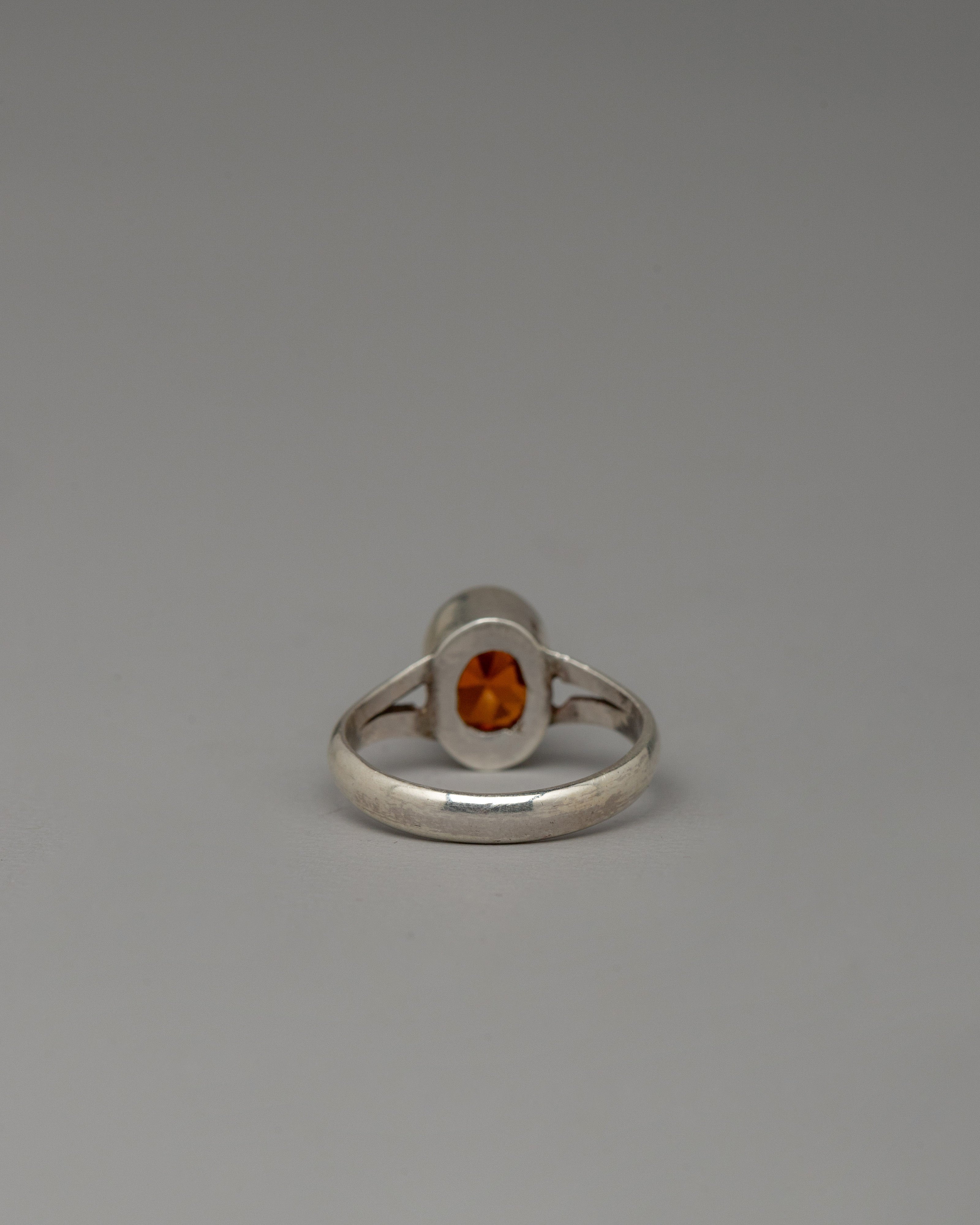 Sacred Tibetan Ring | Traditional Spiritual Jewelry