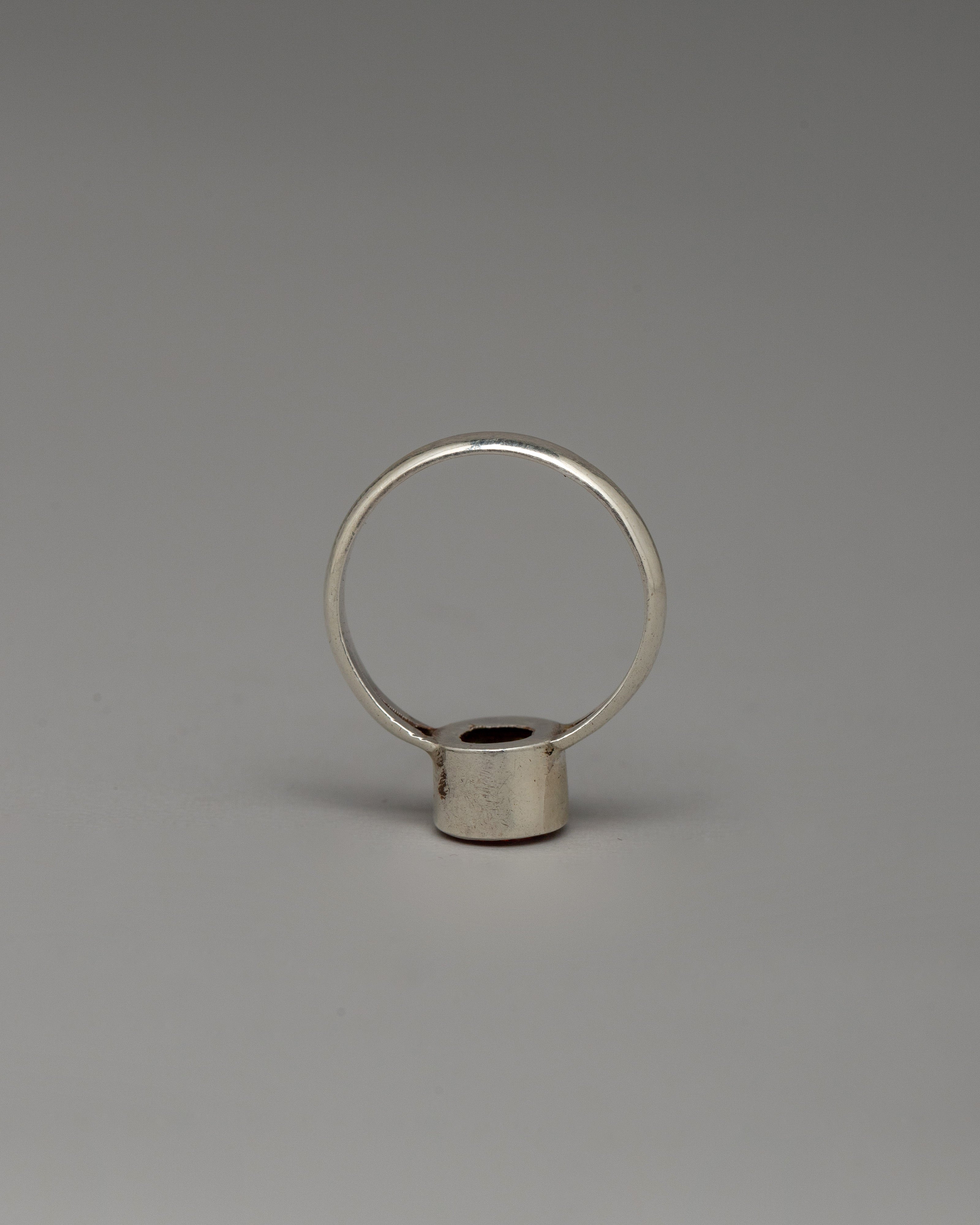 Sacred Tibetan Ring | Traditional Spiritual Jewelry