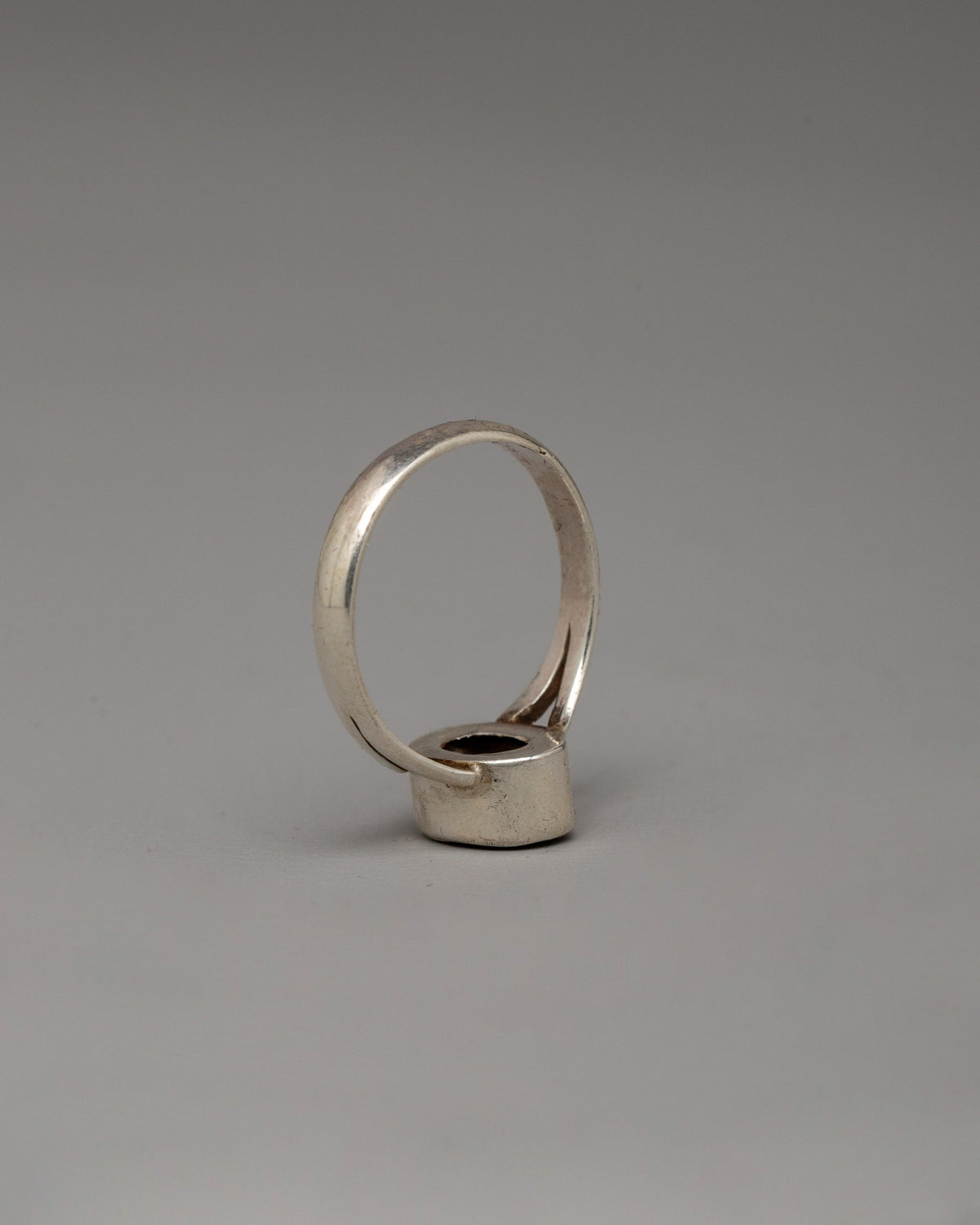 Handmade Jewelry Ring | Silver Gemstone Ring with Purple Stone