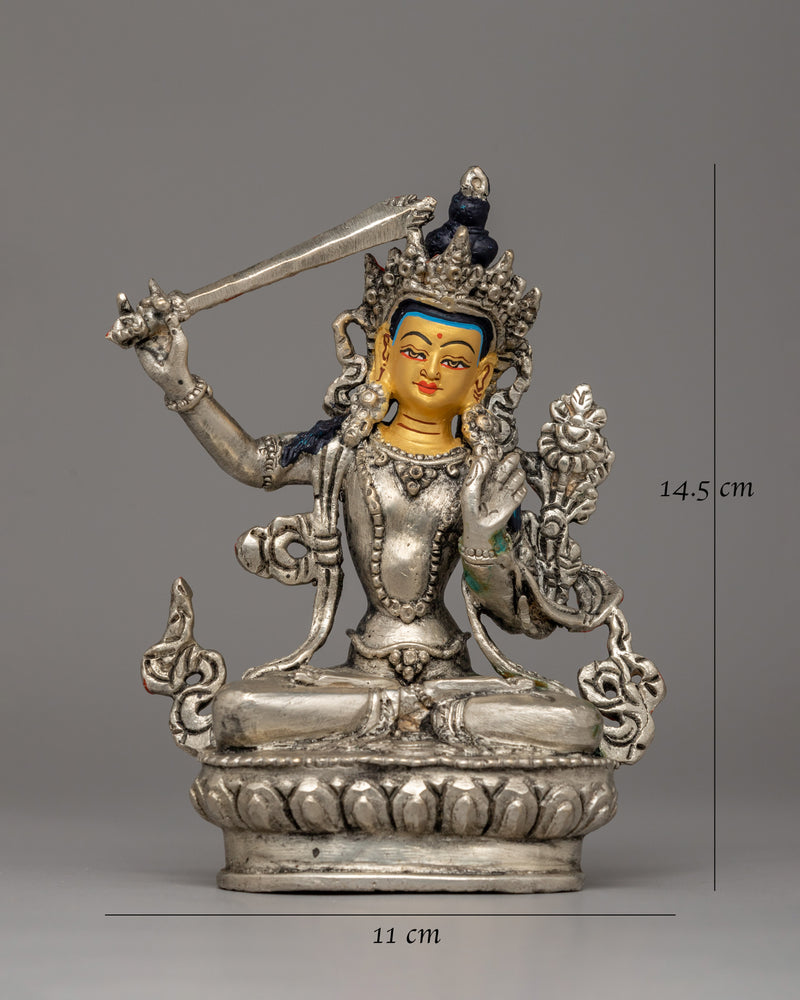 Jampelyang Buddhist Statue | Traditional Sculpture for Meditation and Spiritual Practices