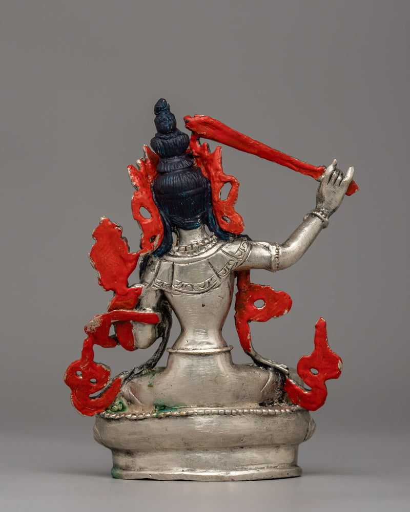 Jampelyang Buddhist Statue | Traditional Sculpture for Meditation and Spiritual Practices