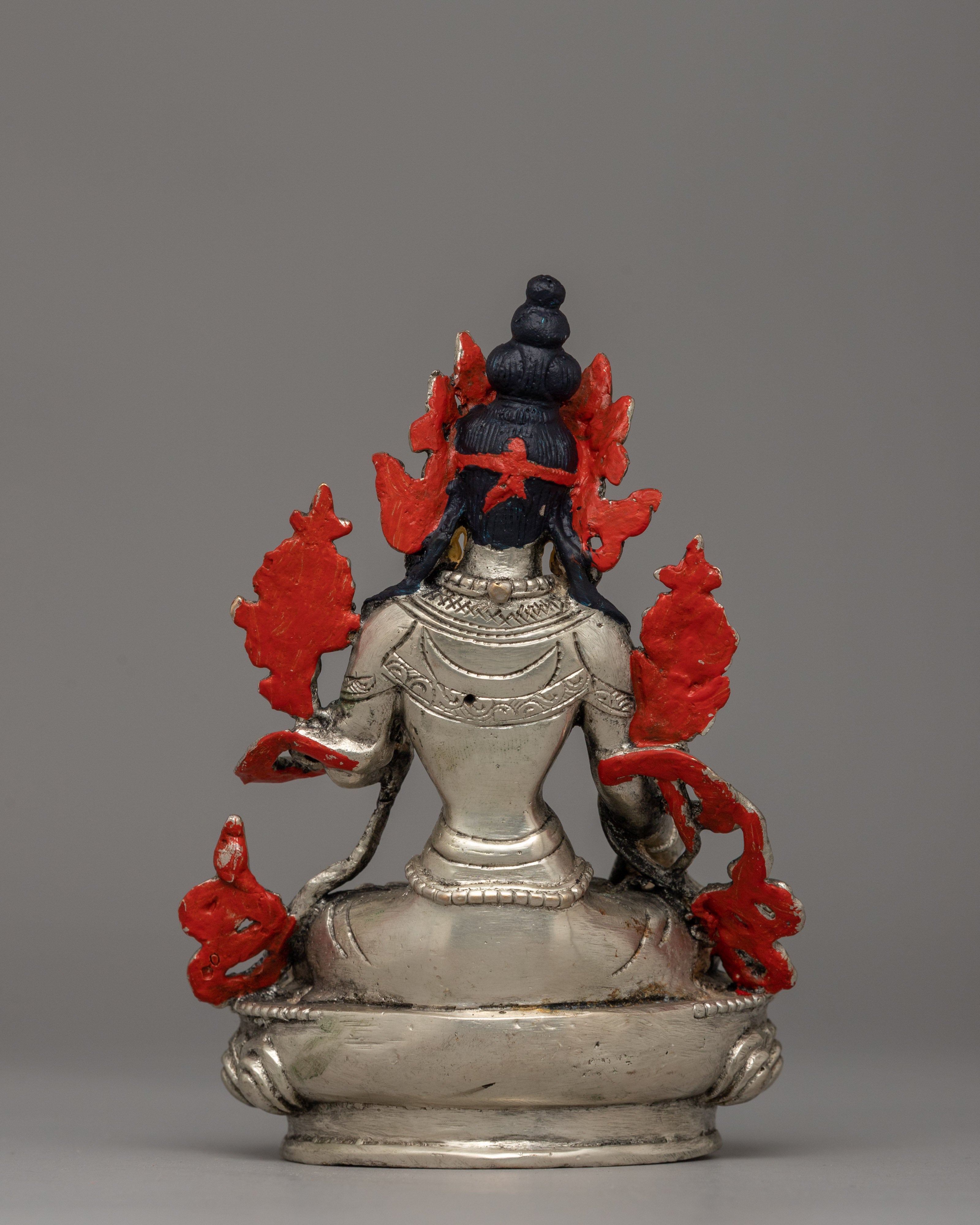 Dolma Karmo Statue | Handmade Buddhist Icon for Spiritual Pr