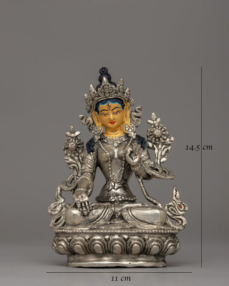 Dholma Karmo Statue | Handmade Buddhist Icon for Spiritual Pr